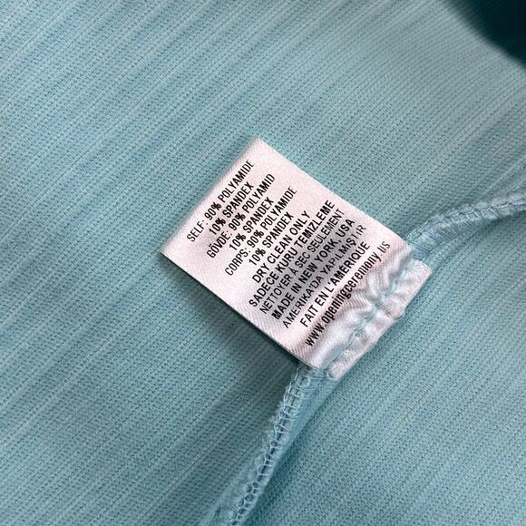 Opening Ceremony Dress Womens Medium Tiffany Blue Apex Babydoll Mini Fit & Flare - Picture 9 of 13